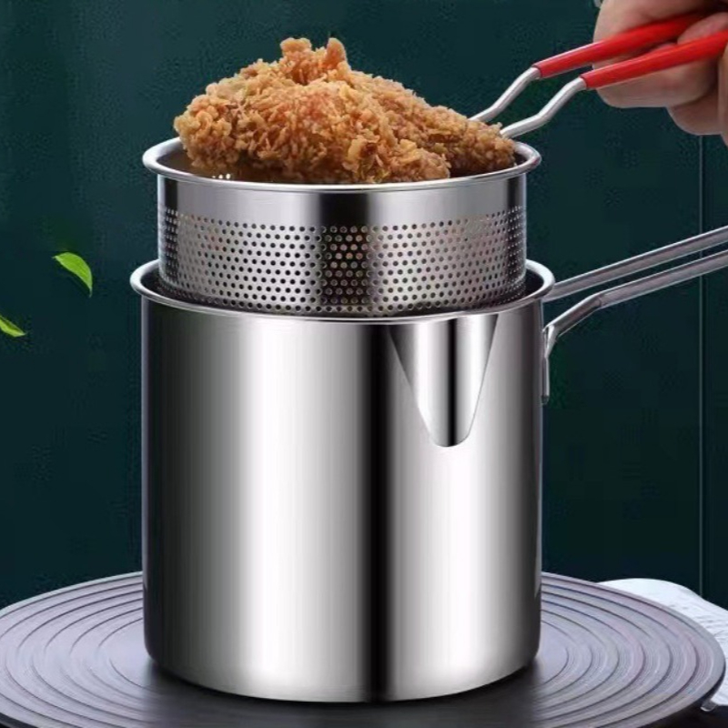 Kitchen Appliances For Cooking - 304 Stainless Steel Deep Fryer With
