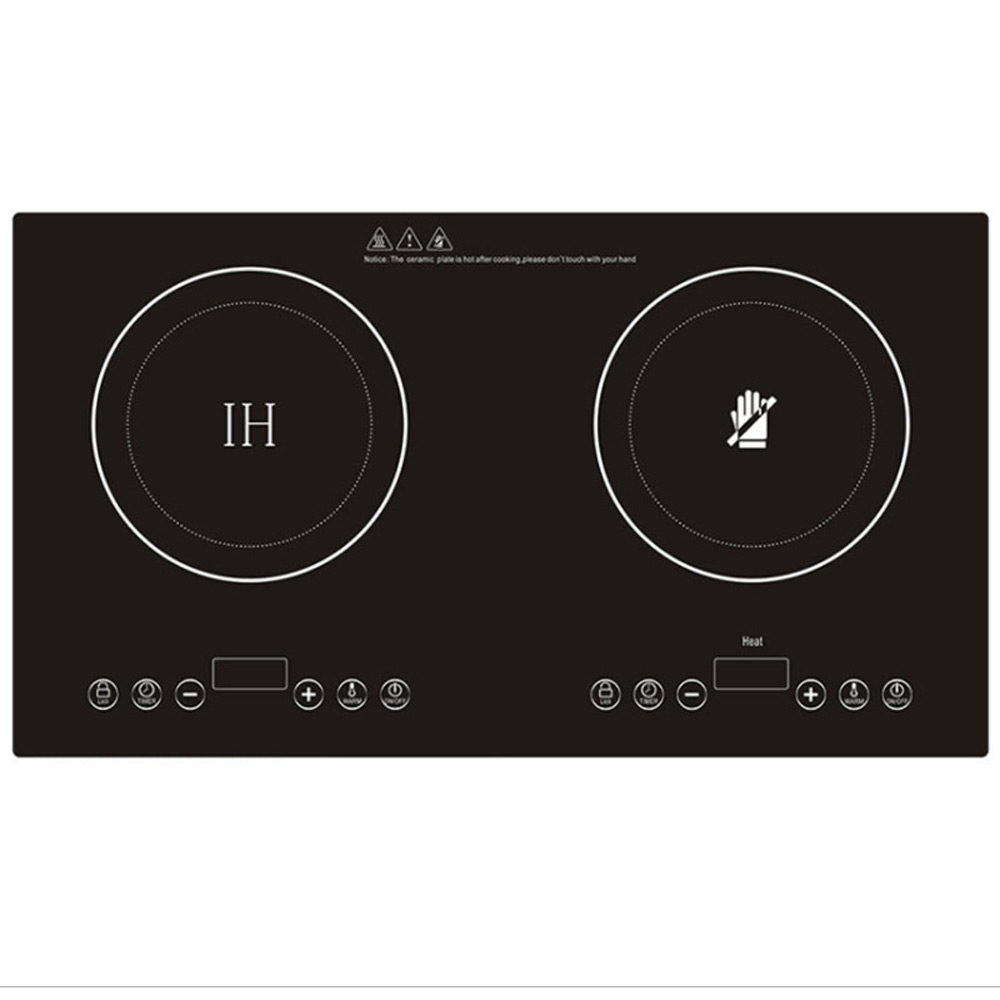 Kitchen Appliances Electric Stove - Embedded Double Induction Cooker Cooktop Stove