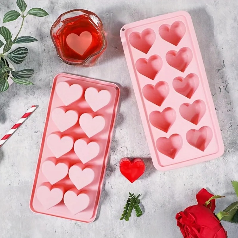 1pcs Heart-shaped Ice Cube Mol - đánh giá và giá Kitchen Appliances Best
