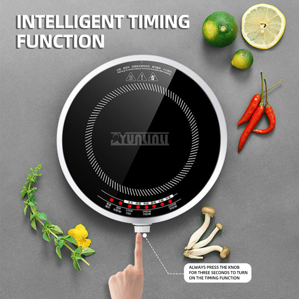 Round Smart Induction Cooker H - đánh giá và giá Kitchen Appliances Electric Stove
