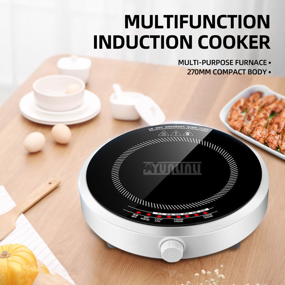 Round Smart Induction Cooker H - đánh giá và giá Kitchen Appliances Electric Stove