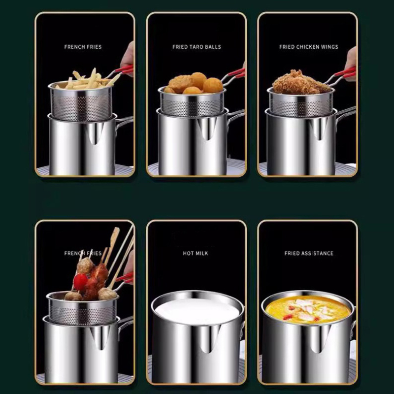 304 Stainless Steel Deep Fryer - đánh giá và giá Kitchen Appliances For Cooking