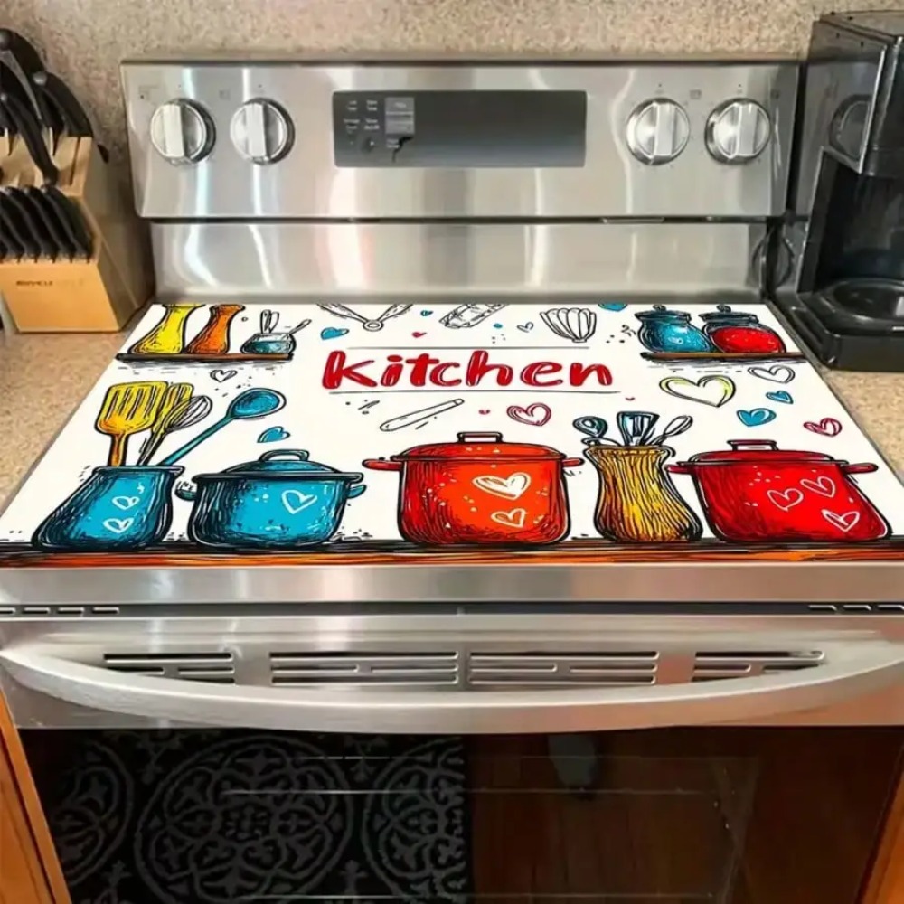 1pc Kitchen Stove Cover Protec - đánh giá và giá Kitchen Appliances Electric Stove
