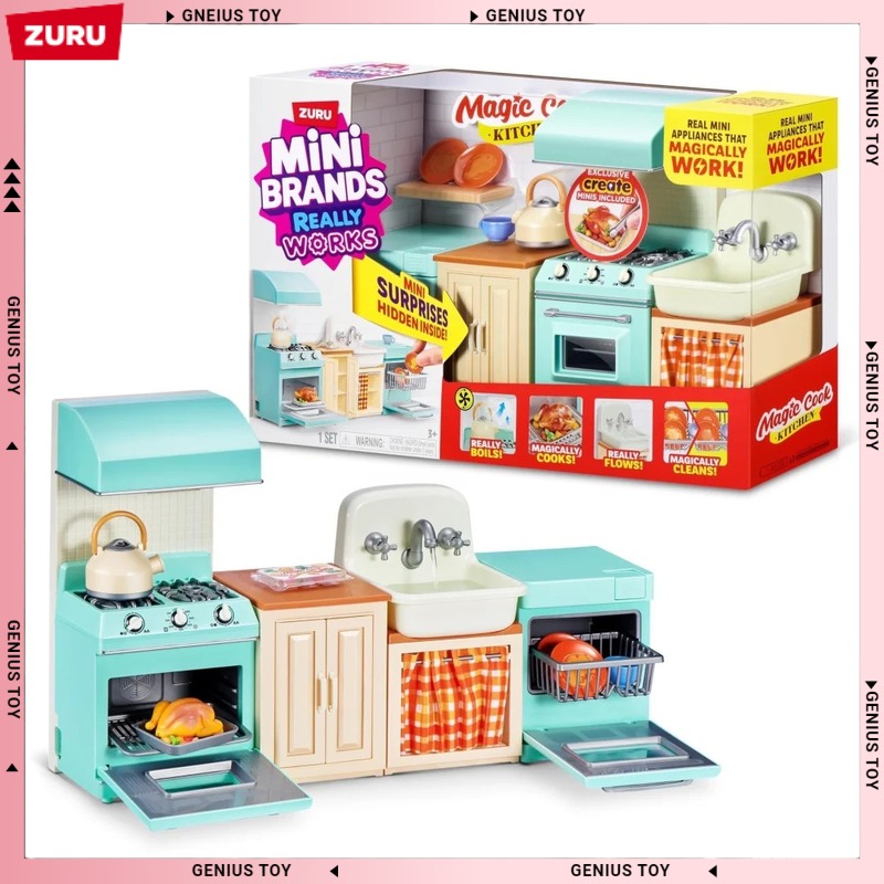 Zuru Mini Brands Magic Cook Ki - đánh giá và giá Kitchen Appliances For Cooking