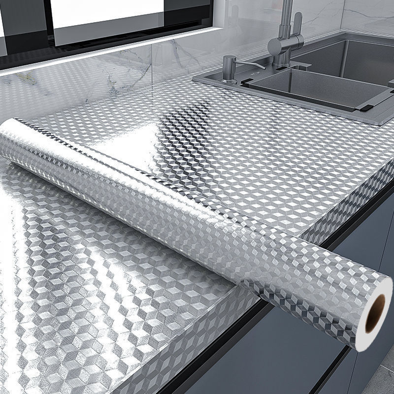 Aluminum Foil Anti Oil Kitchen - đánh giá và giá Kitchen Appliances Cabinet